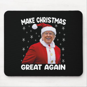 Tapis De Souris Trump et Père Noël Trump