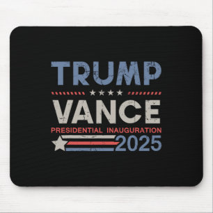 Tapis De Souris Trump et Vance Président Jour d'investiture 2025 M