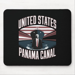 Tapis De Souris Trump États-Unis Canal de Panama 2025 Nous Prenons