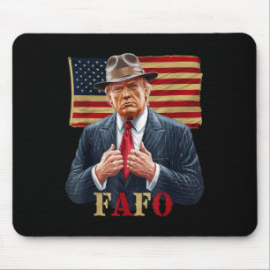 Tapis De Souris Trump Fafo F autour Découvrez-nous Drapeau Vintage