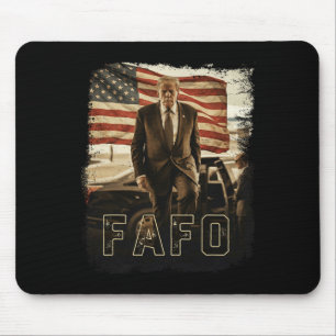 Tapis De Souris Trump Fafo Vintage Président Trump 2026 