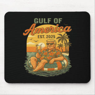 Tapis De Souris Trump Golfe des États-Unis Amérique 2025 Trump Mer
