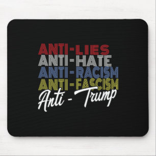 Tapis De Souris Trump Haine Mensonges Et Fascisme Résister Vote No