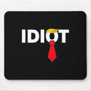 Tapis De Souris Trump Idiot Anti-trump Tarifs Protestation Hands O
