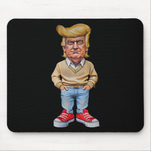 Tapis De Souris Trump Je ne suis qu'un gars de l'enfance drôle 202