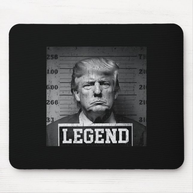 Tapis De Souris Trump Mug Shot (Devant)