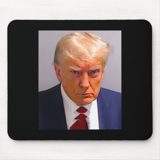 Tapis De Souris Trump Mug Shot 1 (Devant)