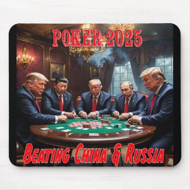 Tapis De Souris Trump Poker 20251 (Devant)