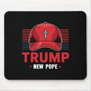 Tapis De Souris Trump Pope Le Nouveau Pape Président Veut Devenir