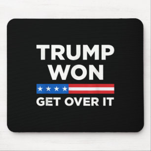 Tapis De Souris Trump remporte la victoire 2024 Donald Trump rempo