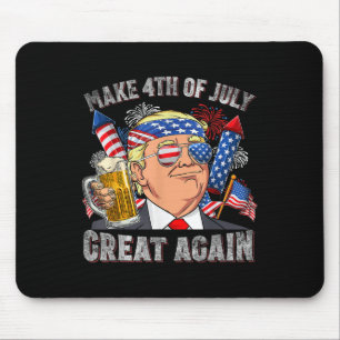 Tapis De Souris Trump rend 4 juillet grand à nouveau les hommes