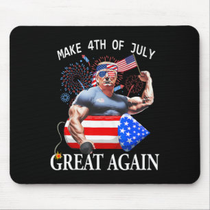 Tapis De Souris Trump rend 4 juillet grand à nouveau Trump 202