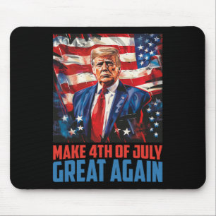 Tapis De Souris Trump rend le 4 juillet à nouveau grandiose Jour d