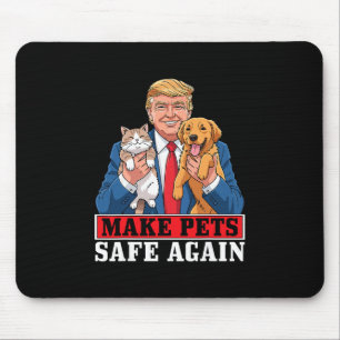 Tapis De Souris Trump rend les animaux de compagnie sûrs à nouveau