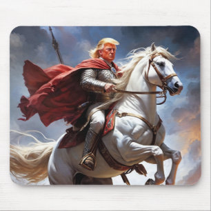 Tapis De Souris "Trump the American Knight Jigsaw Puzzle Puzzle