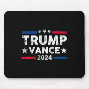 Tapis De Souris Trump Vance 2024 Président Trump Supporter Re-elec