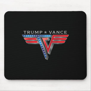 Tapis De Souris Trump Vance Tv Rocker Logo Vintage Trump Vance 202