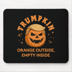 Tapis De Souris Trumpkin Orange Dehors Vide À L'Intérieur De Funny