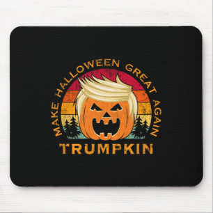 Tapis De Souris Trumpkin rend Halloween plus Vintage