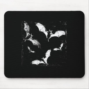 Tapis De Souris Ts Vampire Horreur Éffrayant Art Halloween Goth Al