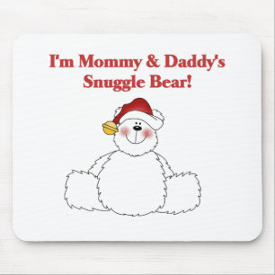 Tapis De Souris Tshirts et cadeaux de maman et papa's Snuggle Bear
