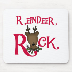 Tapis De Souris Tshirts et cadeaux Reindeer Rock