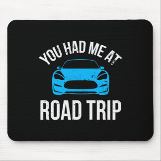 Tapis De Souris Tu M'As Eu Au Voyage En Camping-Car Vacances Voitu