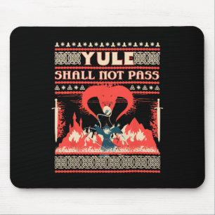 Tapis De Souris Tu ne vas pas F Fantaisie Magicien Vacances Blague