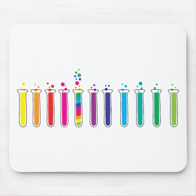Tapis De Souris Tubes à essai (Devant)