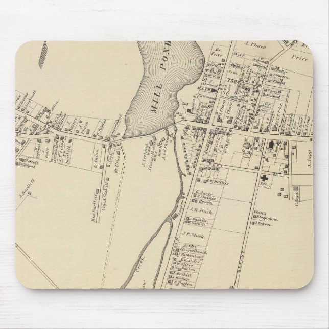 Tapis De Souris Tuckerton, New Jersey (Devant)