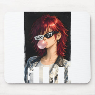Tapis De Souris TUEZ-LE ! – Collection Rebelle Bubble-gum
