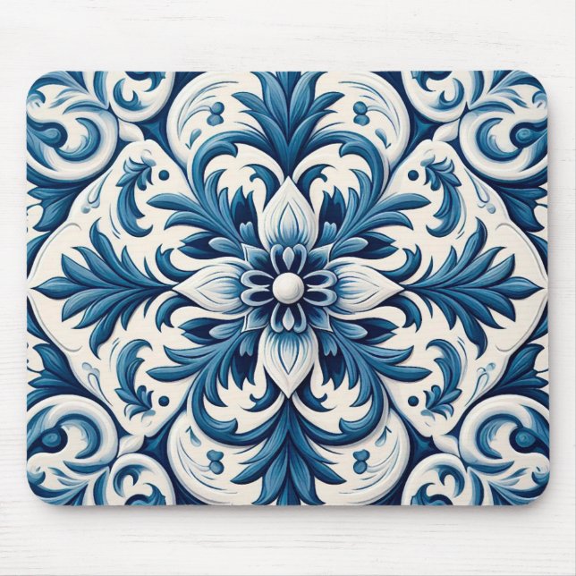 Tapis De Souris Tuile portugaise (Devant)