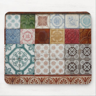 Tapis De Souris Tuiles portugaises