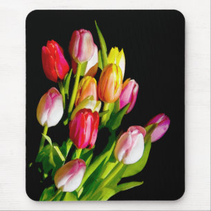 Tapis De Souris Tulip Painting - Original Flower Art
