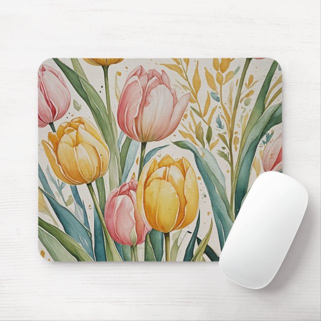 Tapis De Souris Tulip Reverie (Avec souris)