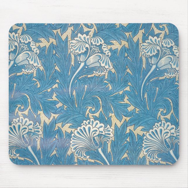 Tapis De Souris Tulipe de William Morris - Mousepad (Devant)