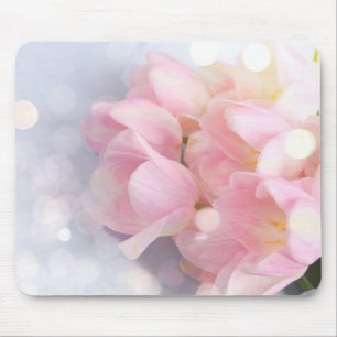 Tapis De Souris Tulipe rose Pad