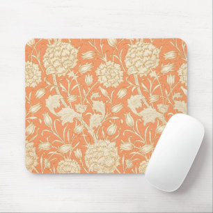 Tapis De Souris Tulipe sauvage de William Morris, Art floral orang
