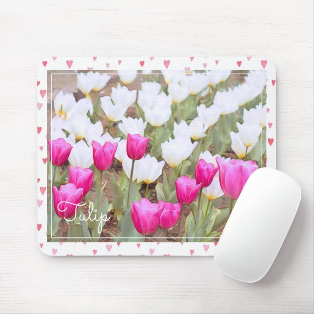 Tapis De Souris Tulipe [Tapis de souris] (Avec souris)