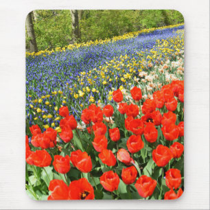 Tapis De Souris Tulipes dans les bois