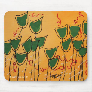 Tapis de souris - tulipes par Soco Freire