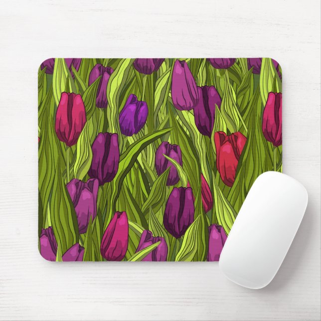 Tapis De Souris Tulips (Avec souris)