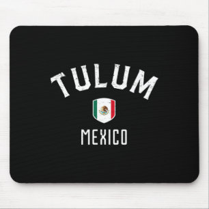 Tapis De Souris Tulum Mexique - Drapeau Mexicain Tulum Tee