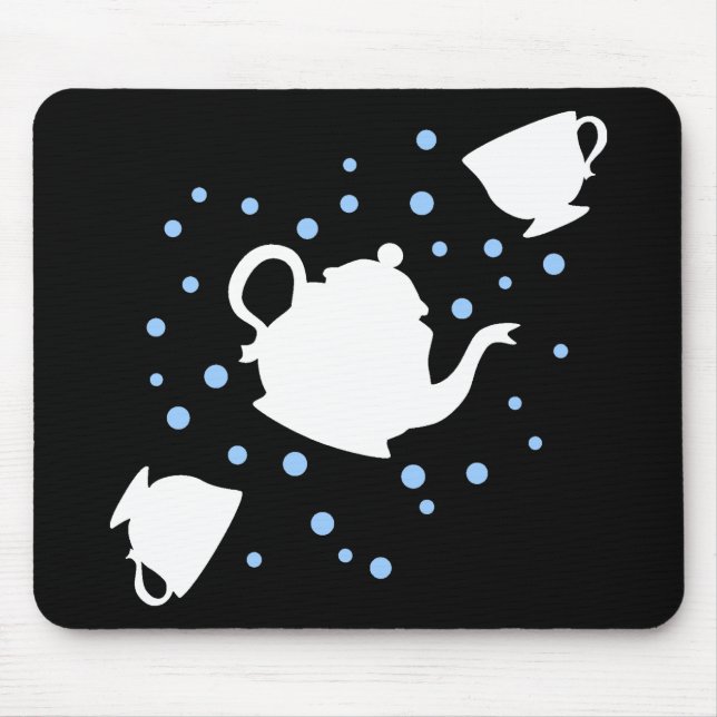 Tapis De Souris Tumbling Tea Party (Devant)