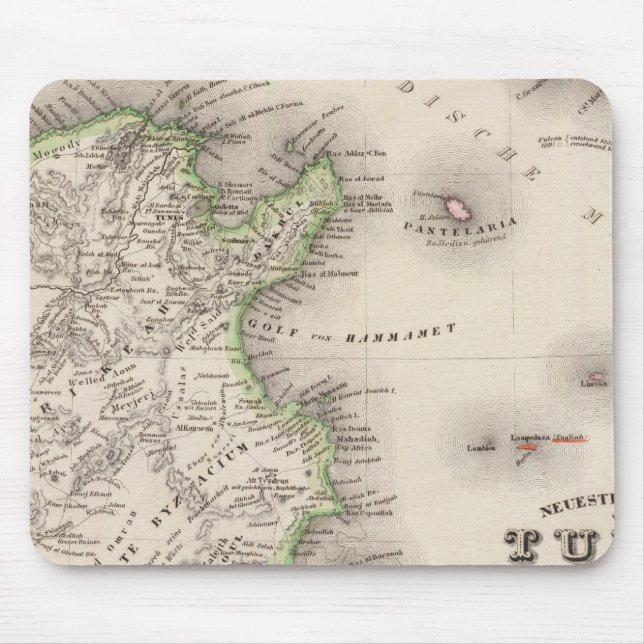 Tapis De Souris Tunisie (Devant)