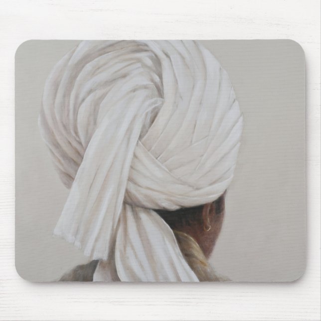 Tapis De Souris Turban blanc 2014 (Devant)