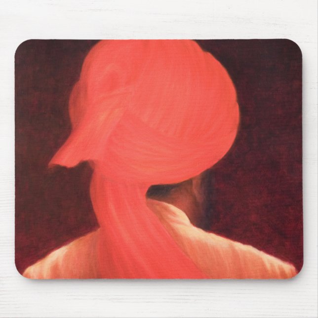 Tapis De Souris Turban étrange (Devant)