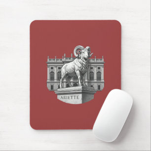 Tapis De Souris Turin Sabaudo Zodiaque - Conception de Bélier Arie