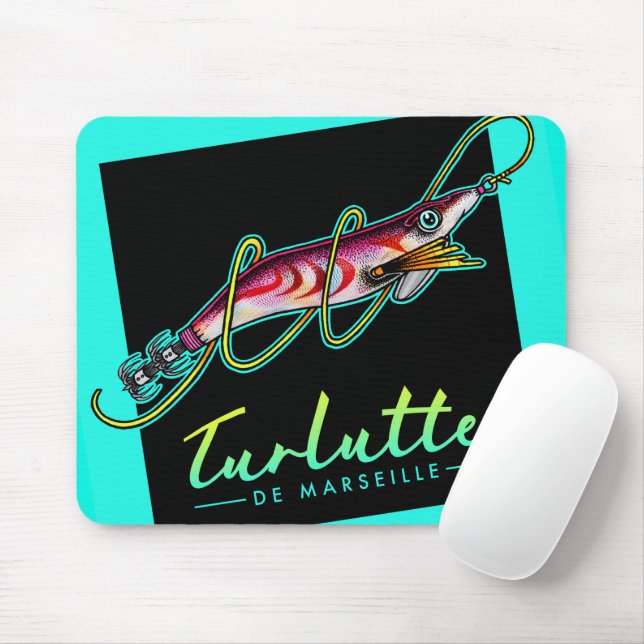 Tapis de souris Turlutte de Marseille (Avec souris)