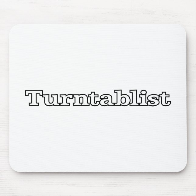 Tapis De Souris Turntablist (Devant)